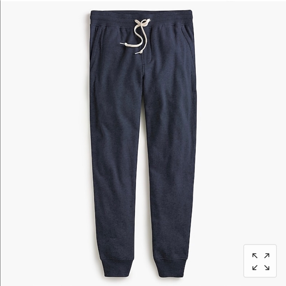 J Crew Slim Brushed Fleece Sweatpant